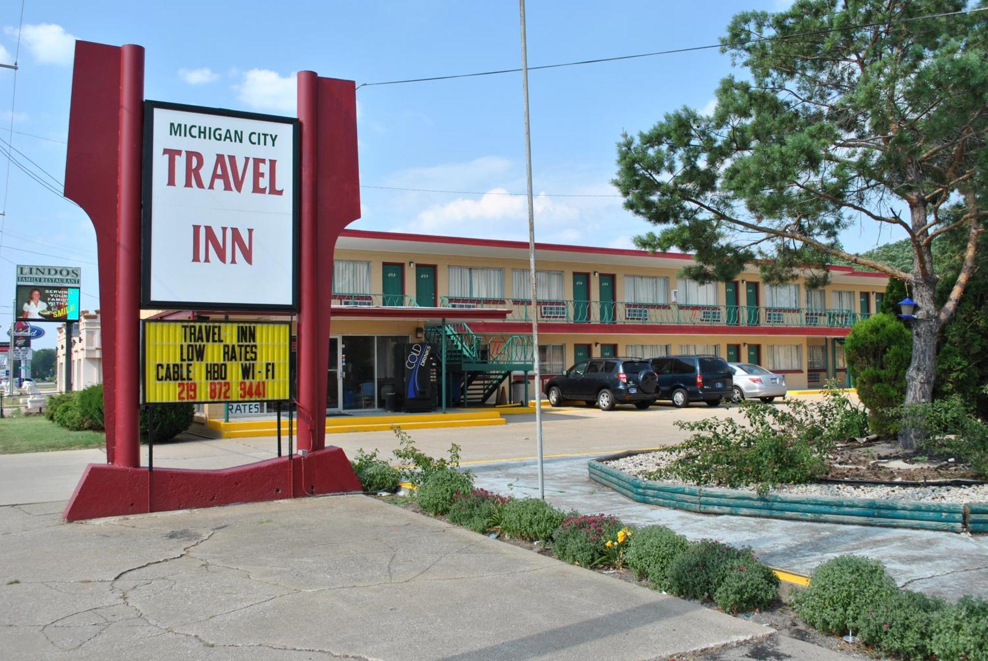 Travel Inn Motel Michigan City Exteriör bild